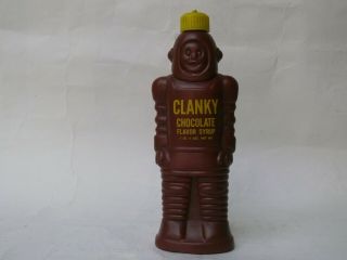 Clanky 1963 Chocolate Syrup Bottle