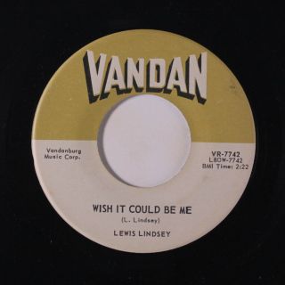 Lewis Lindsey: Wish It Could Be Me / Is It Love 45 Oldies