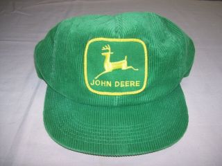 Old Vintage John Deere K - Products Brand Snapback Hat With Patch Orange City Ia