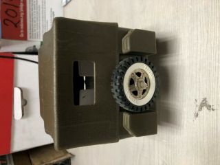 Tonka Toy Army Jeep with White wall Tires and White Interior 4