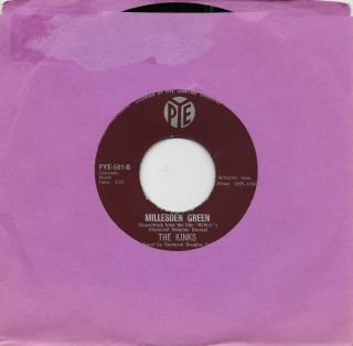 THE KINKS God ' s Children / Millesden Green rare Import 45 from THE PHILIPPINES 2