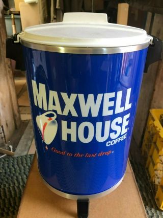 Vintage Maxwell House 30 Cup Coffee Pot Percolator West Bend Promo Item