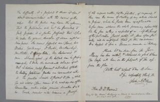 John Adams Dix Autographed Letter Civil War Maj.  General,  Sec ' y of Treasury 1840 3