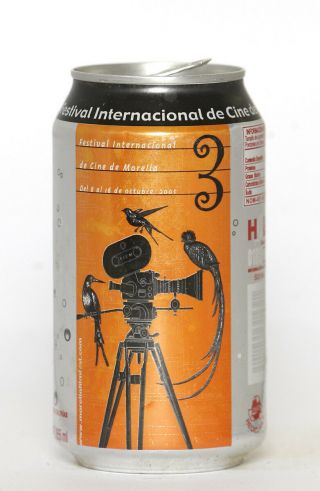 2005 Coca Cola Light Can From Mexico,  Festival Internacional De Cine De Morelia
