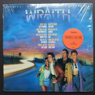 The Wraith Rare Scotti Brothers Ost Lp Ozzy Osbourne Hype Sticker 1986