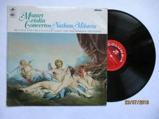 Sax 5254 Mozart Violin Concertos 4,  5,  Nathan Milstein,  Npo,  Ex/g (please Read)