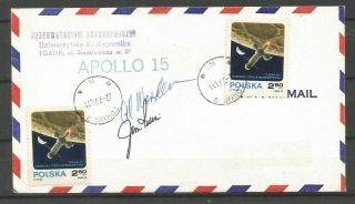 Space Exploration,  Apollo 15 Crew Members Signed Cover