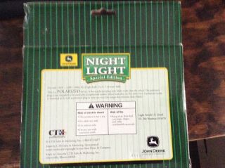 John Deere Green Combine Night Light - / 2