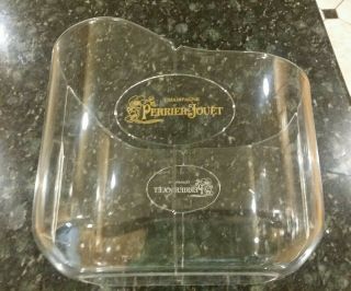 2 Perrier - Jouet Transparent Acrylic Champagne Ice Bucket