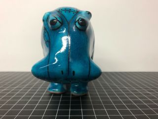 Museum Of Modern Art Mma William The Blue Hippo 7 1/2 " Long