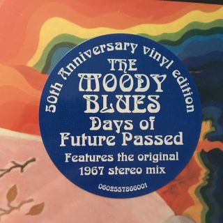 DAYS OF FUTURE PASSED - THE MOODY BLUES 50TH ANNIVERSARY VINYL EDITION 2017 3