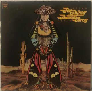 The Flying Burrito Bros " Flying Again " Vinyl Lp Columbia Pc33817 1975 Country