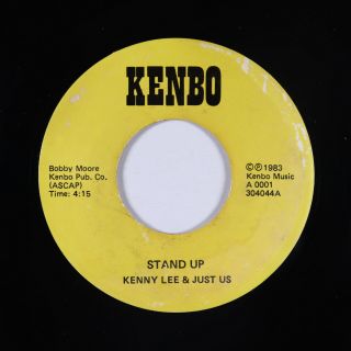 70s Soul 45 - Kenny Lee & Just Us - Stand Up - Kenbo - Mp3