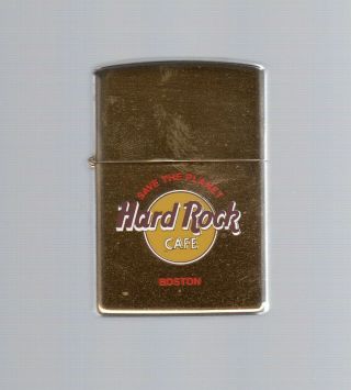 1997 Hard Rock Cafe,  Boston,  Zippo Lighter