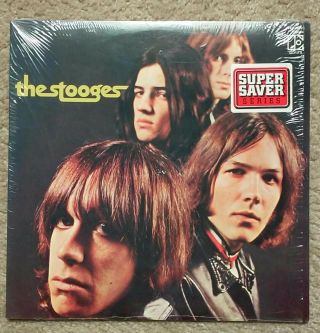 The Stooges S/t Debut Lp,  Elektra Eks - 74051,  Rare 1982 Us Reissue,