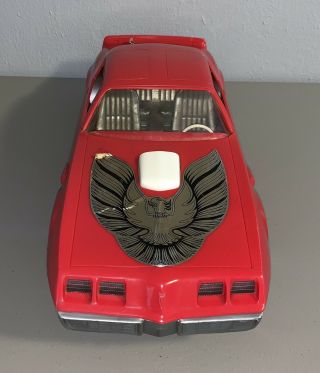 Vintage 1980’s Large 18” Red Trans - Am Toy Car by Processed Plastic Co. 2