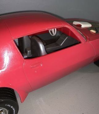 Vintage 1980’s Large 18” Red Trans - Am Toy Car by Processed Plastic Co. 6