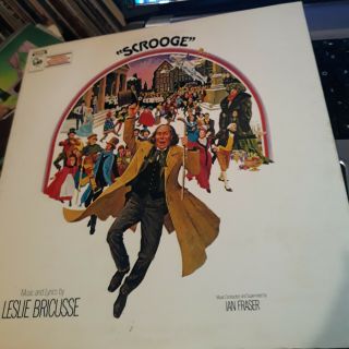 Leslie Bricusse Albert Finney Scrooge Soundtrack Vinyl Record Columbia S30258