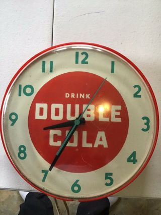 Rare Double Cola Clock