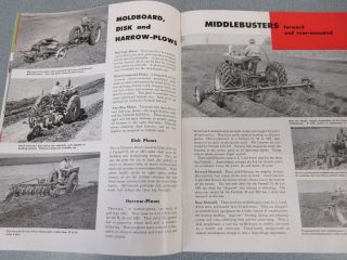 1950 Farmall H,  M,  & MD Farm Tractor Sales Brochure See Pictures 32 Pages 8