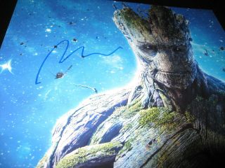 VIN DIESEL SIGNED AUTOGRAPH 11x14 PHOTO GUARDIANS OF THE GALAXY GROOT MARVEL X5 2