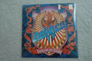 Dokken - Back For The Attach 33 Rpm Vinyl Lp Album (hair Hard Rock Band)