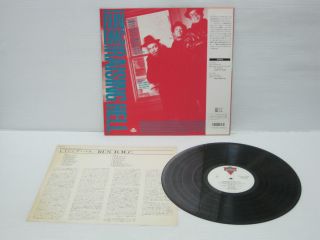 Run DMC - Raising Hell LP 1986 Japan Beastie Boys LL Cool J D.  M.  C AEROSMITH Obi 2