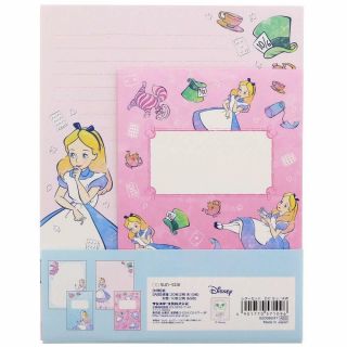 Disney Alice in Wonderland Letter Set Alice DC Style Jewelry S2086247 Envelope 2