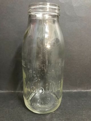 Mobiloil Bottle One Imperial Quart Vacuum Oil Co Pty Ltd 1950 