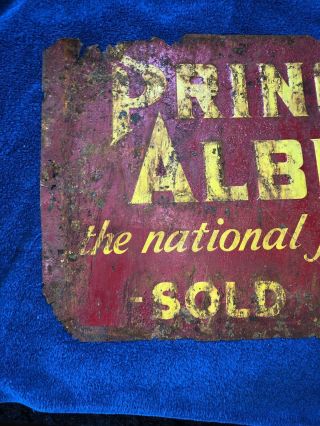 Prince Albert - National Joy Smoke vintage advertising sign 669 - circa 1960 ' s 2