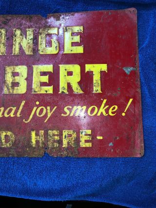Prince Albert - National Joy Smoke vintage advertising sign 669 - circa 1960 ' s 4