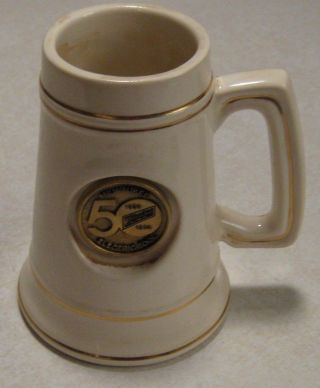 Vintage 1974 Milwaukee Electric Tool Ceramic Mug 50 Years Commemorative Mug
