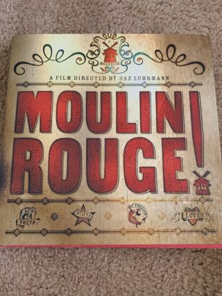 Moulin Rouge Book Autographed By Pink,  Lil Kim,  Mya And Christina Aguilera