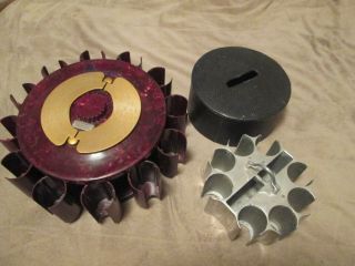 Vintage Turn It Poker Chip Card Carousel Caddy,  1940 - 50 