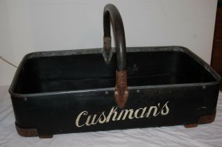 Rare Antique Cushman’s Bakery Bread Delivery Tray Sign