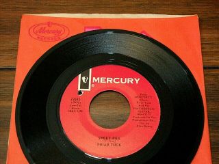 Friar Tuck & His Psychedelic Guitar 45 W/ Mercury Sleeve,  Sweet Pea / Alley - Oop