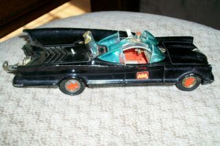 Vintage Diecast Corgi Toys 267 Batman Batmobile 5 1/4 " Long Tow Hook & Blade