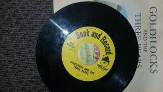 Vintage Disney Children ' s See Hear Read Along Story Books Records Shortcake 5