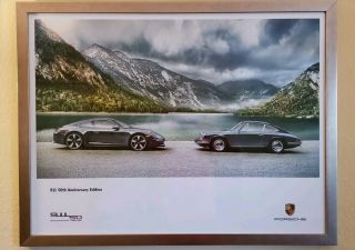 50 Years Of The Porsche 911 Dealer Poster
