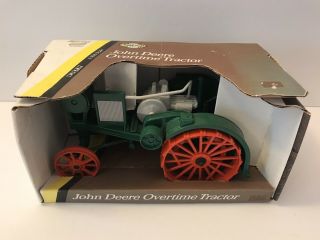 Vintage 1994 John Deere Overtime Tractor 1/16th Scale No 5811 Diecast Ertl Boxed