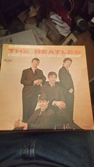 The Beatles " Introducing The Beatles " 1964 Vee Jay Records Vjlp 1062 Rock Lp