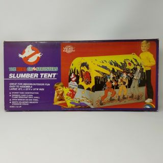 Vintage Toy The Real Ghostbusters Slumber Tent Ero Industries Box
