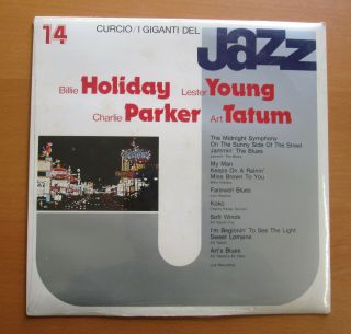 Billie Holiday Charlie Parker Vinyl Lp - I Giganti Del Jazz Gj - 14