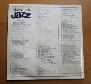 Billie Holiday Charlie Parker Vinyl LP - I Giganti Del Jazz GJ - 14 2