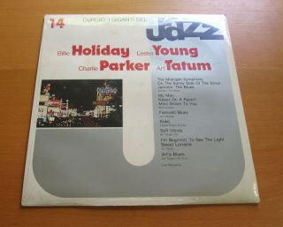 Billie Holiday Charlie Parker Vinyl LP - I Giganti Del Jazz GJ - 14 3