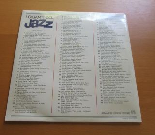 Billie Holiday Charlie Parker Vinyl LP - I Giganti Del Jazz GJ - 14 4