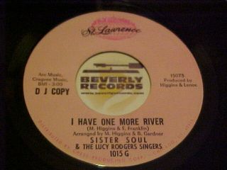 Gospel Funk St Lawrence Dj Promo Sister Soul " I Have One More River "