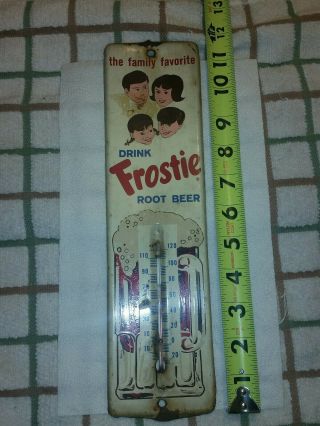 RARE DRINK FROSTIE ROOT BEER THERMOMETER THE FAMILY FAVORITE 2