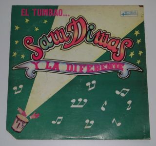 Sam Dimas Y La Diferente El Tumbao Lp Venezuela 1980 Guaguanco Salsa Signed