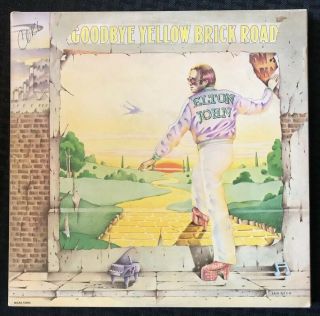 Elton John Goodbye Yellow Brick Road 1973 Album Lp Mca 1st Mca2 - 10003 - Ex Vinyl